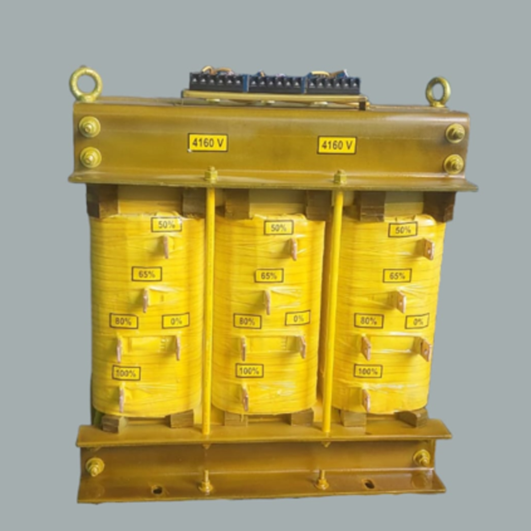 Autotransformador para arranque de motor.